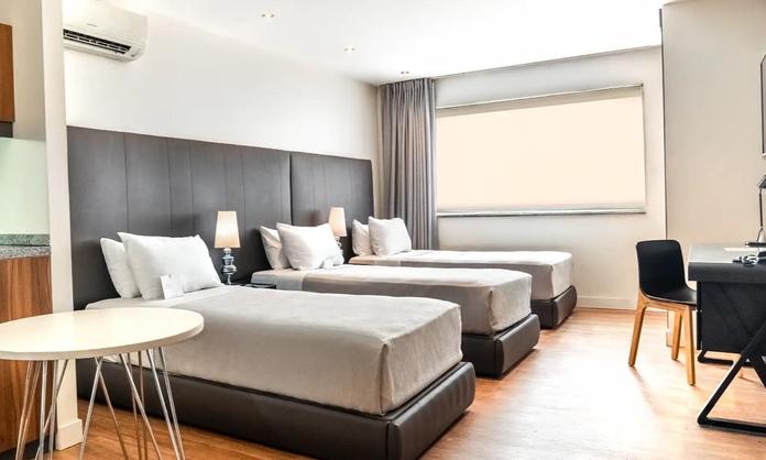 Quarto Deluxe Triplo Regency Way Montevideo Montevideo Quarto Deluxe Triplo Regency Way Montevideo Montevideo